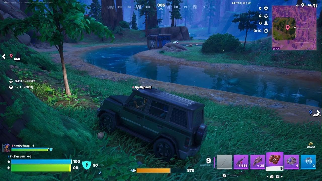 Blown Out The Bush