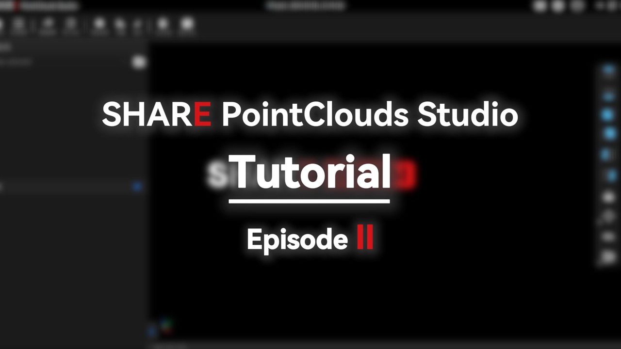 SHARE PointClouds Studio Tutorial &ndash; Ep. 2 | Visualization, Clipping & Measurement