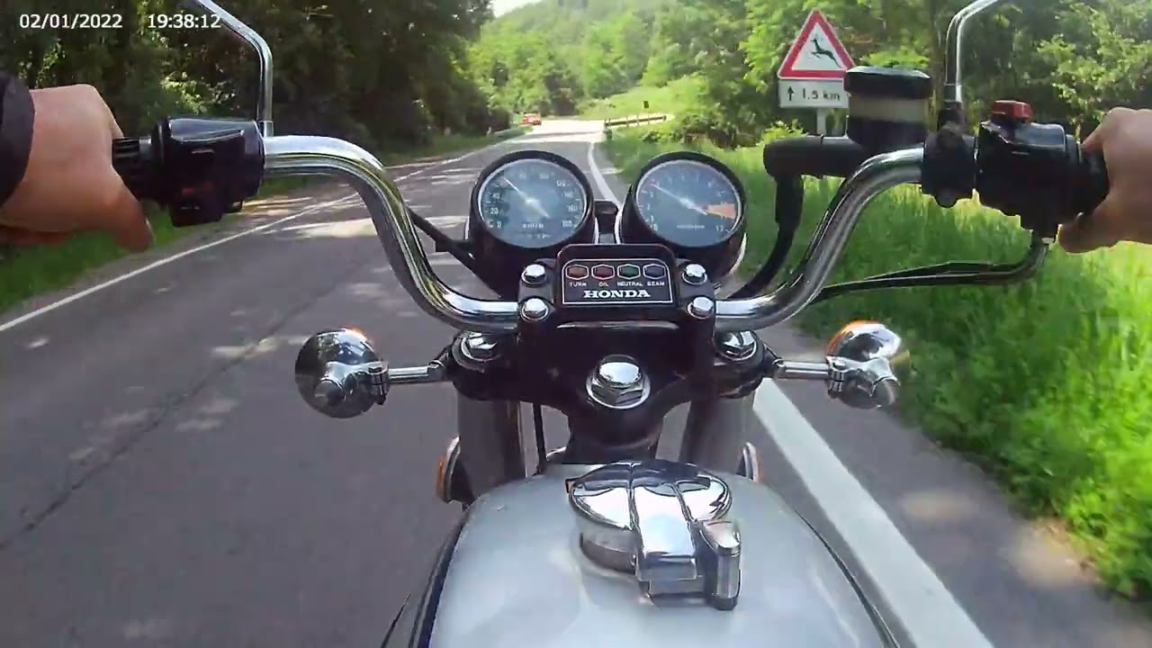 Honda Cb Four 350 Test Drive