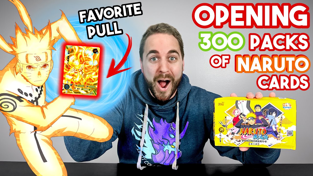 I Pulled the GREATEST Naruto KCM | Opening 300 Packs 🎴 of Kayou Cards