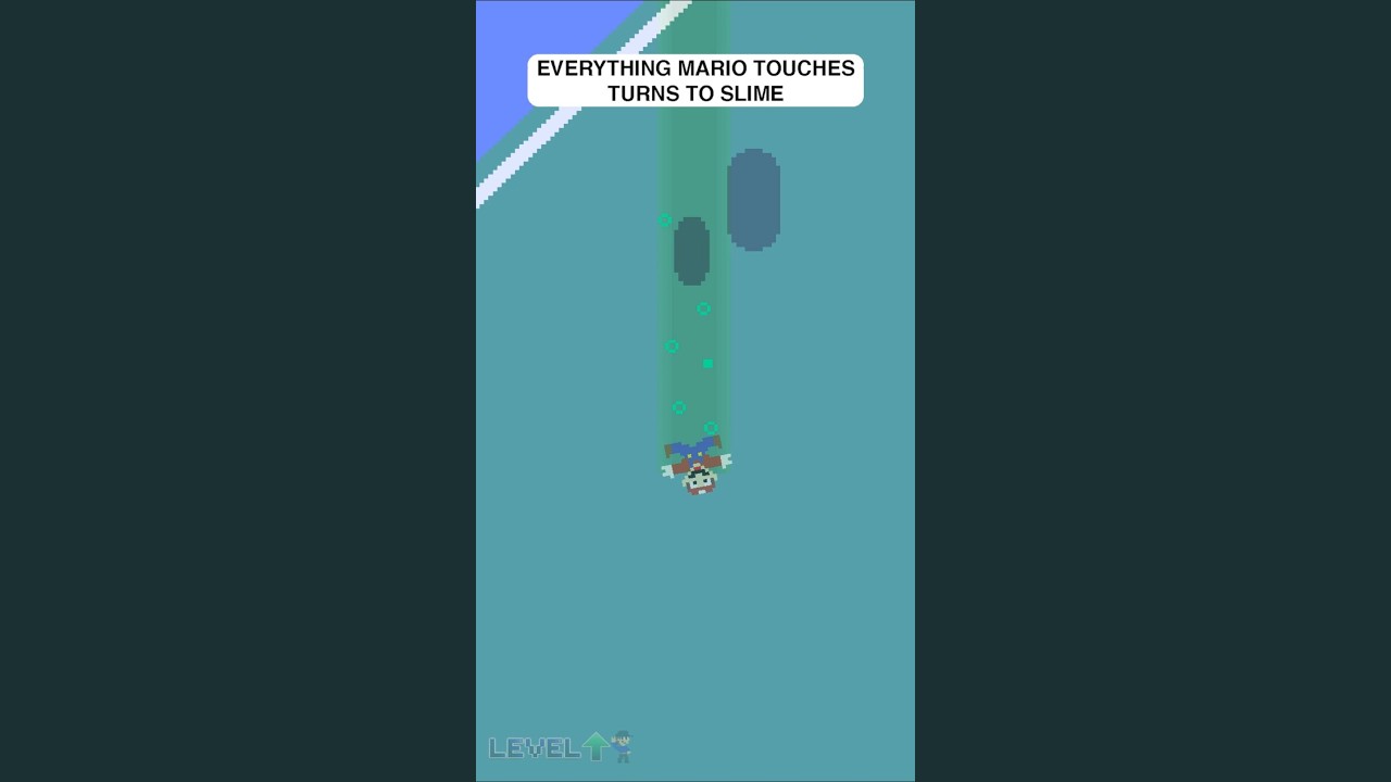 Everything Mario Touches Turns To SLIME!