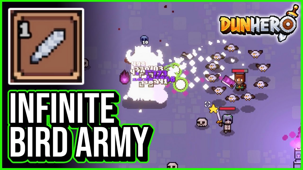 This Basic STARTER ITEM Creates An INSANE Bird Army! | DunHero