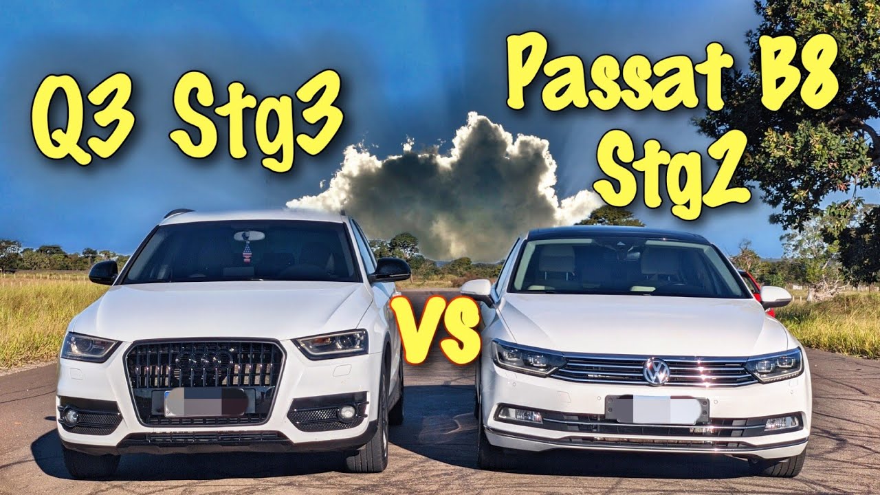 PASSAT 2.0 TSI vs AUDI Q3 2.0 QUATTRO! INTEGRAL REALMENTE VALE APENA?!?