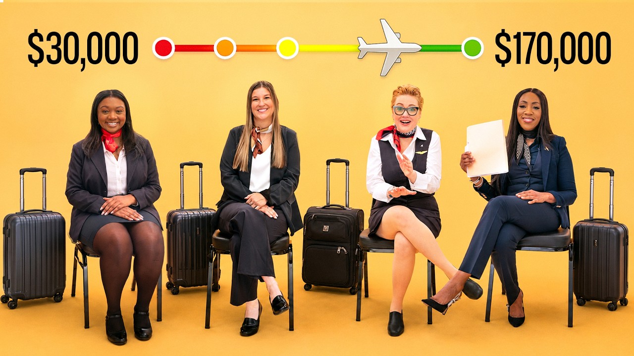 Flight Attendants Reveal What They Make and Exactly How They Spend It