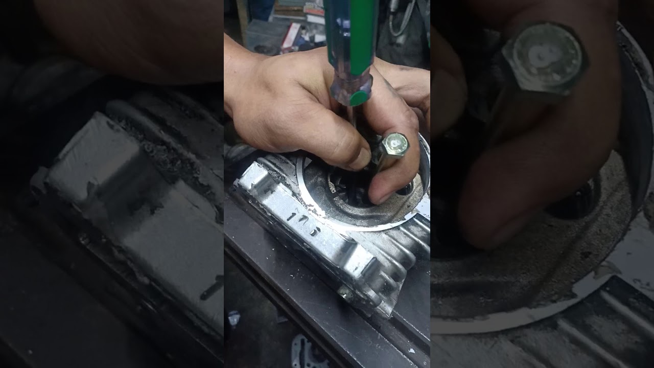 camshaft bearing remove to yamaha mio cylender head part2