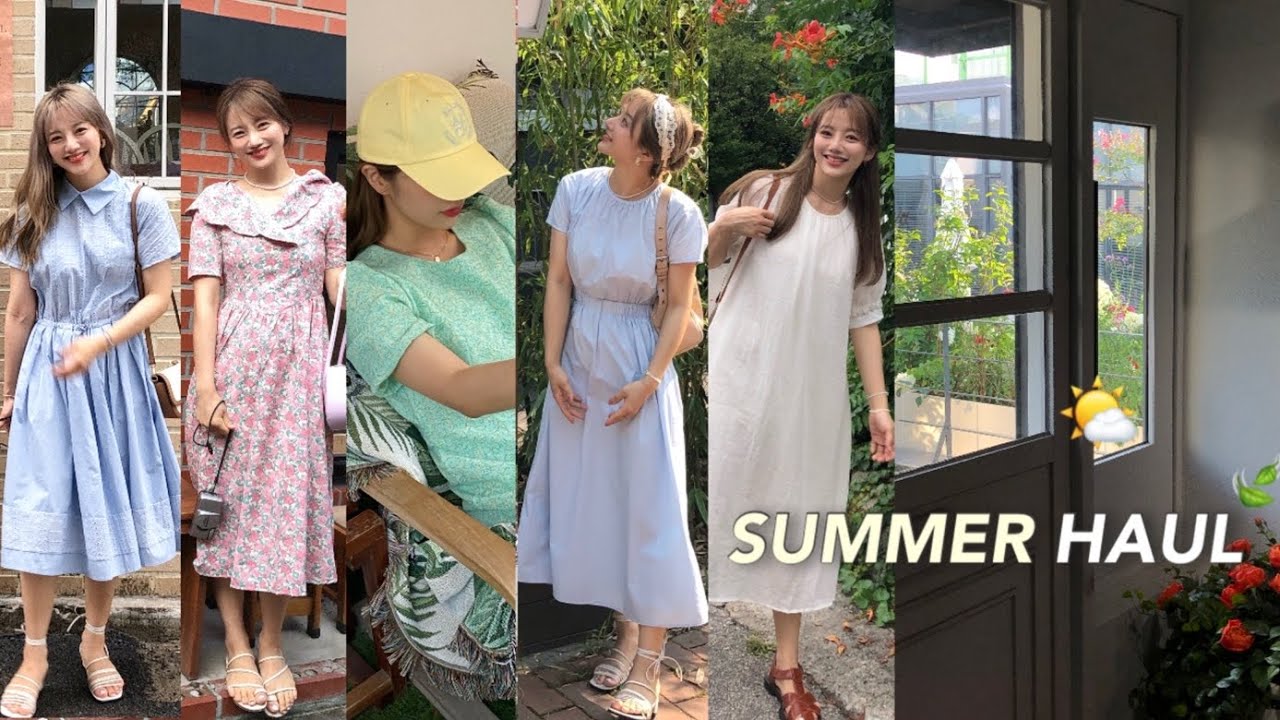 🍉여름맞이 타오바오 쇼핑 (원피스, 블라우스, 케이크초, 양산🕊🤍)
