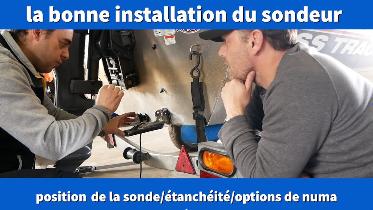 Pose de pro (3) : la sonde du sondeur, le support Ram, le choix de Numa