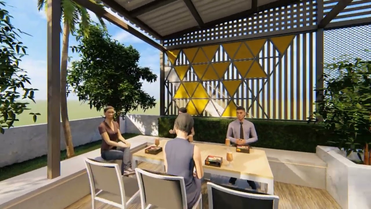 Roof Top Design | Cafe Design | Roof top Ideas | Outdoor Design