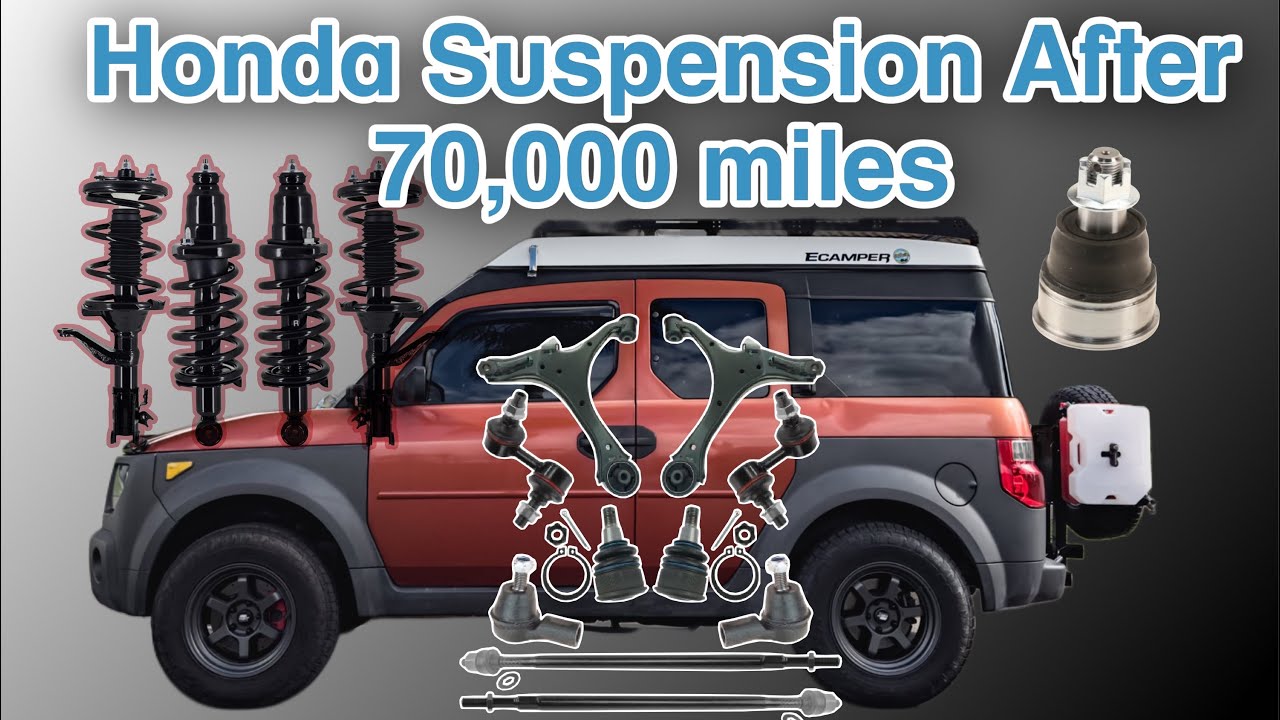 Inspecting My Honda Element Suspension after 70,000 miles