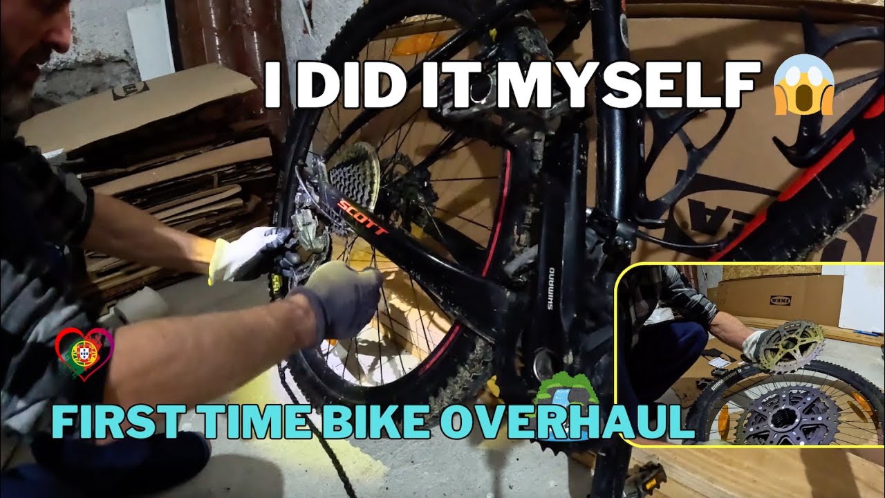 First Time Full Bike Overhaul | Scott Aspect 940 DIY 🇵🇹