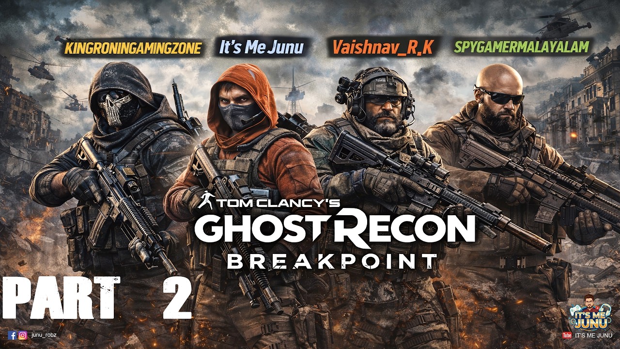 GHOST RECON BREAKPOINT  - CO-OP Gameplay Malayalam PART 2