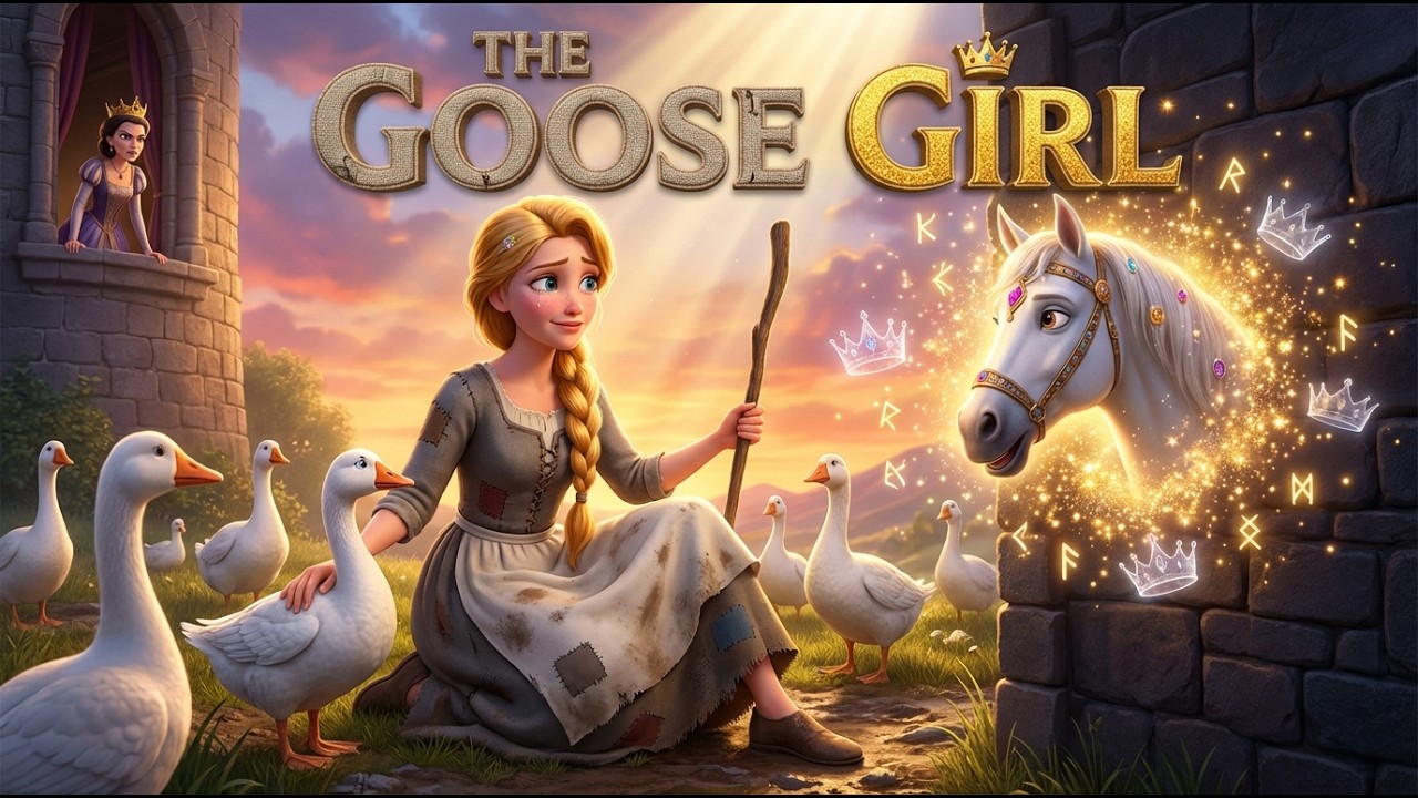 The Goose Girl |Animated Fairy Tale | Bed Time Story