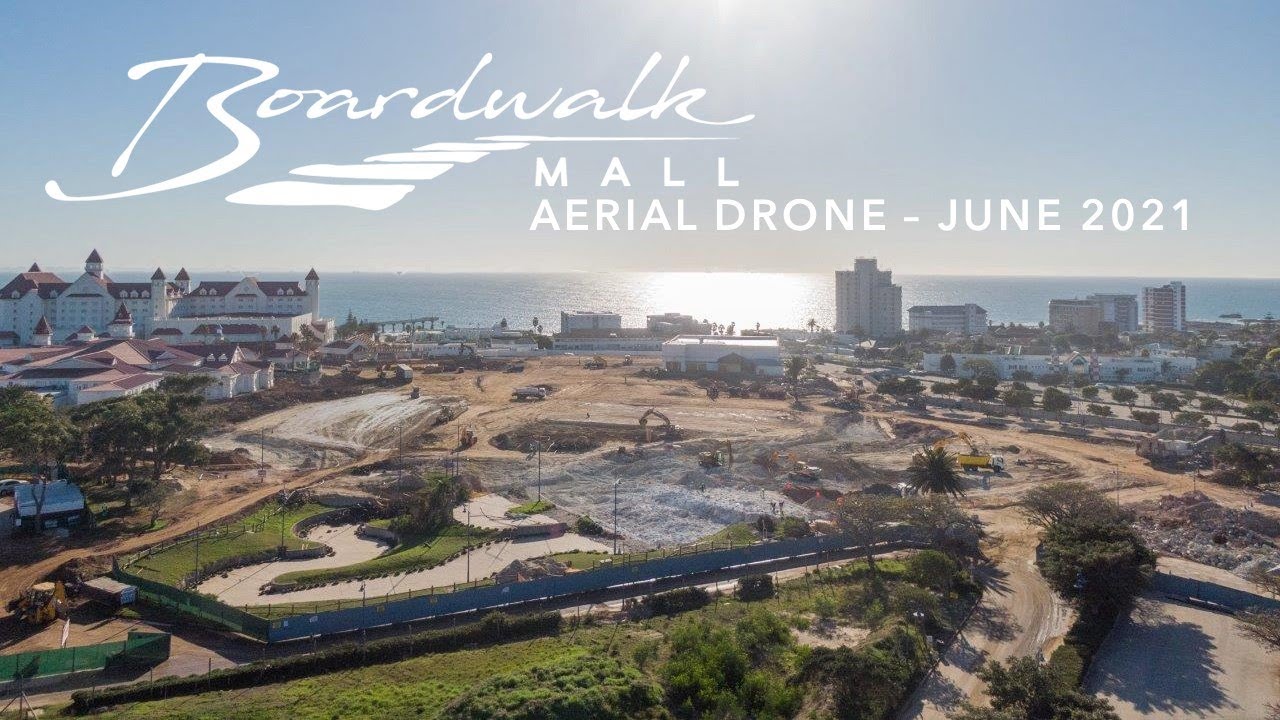 Boardwalk Mall Development Drone Video - June 2021 Edition