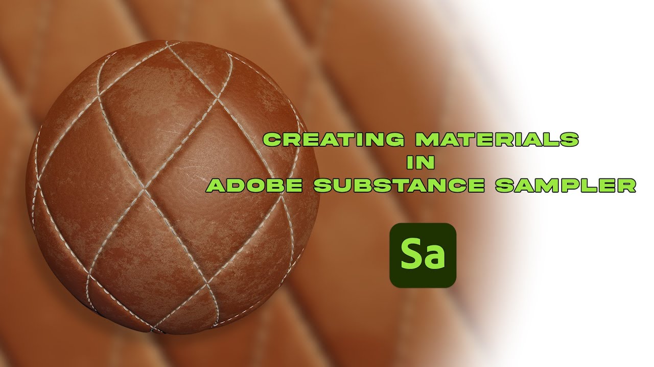 Creating Textures in Adobe Substance Sampler - Part 1