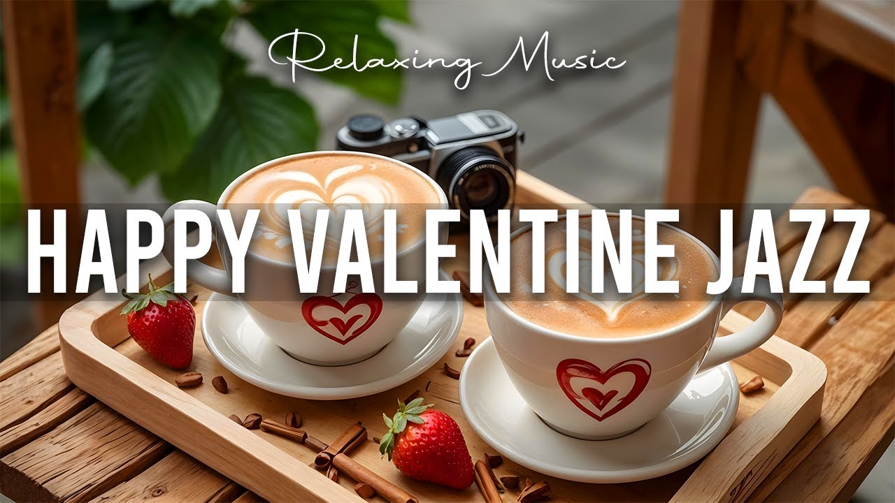 Happy Valentine Jazz & February Bossa Nova Instrumental and Relaxing Jazz Cafe Music for Studying