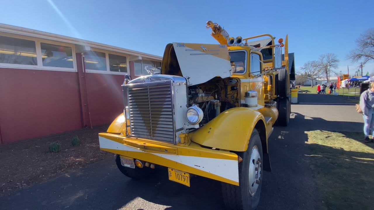 1955 Mack logging truck