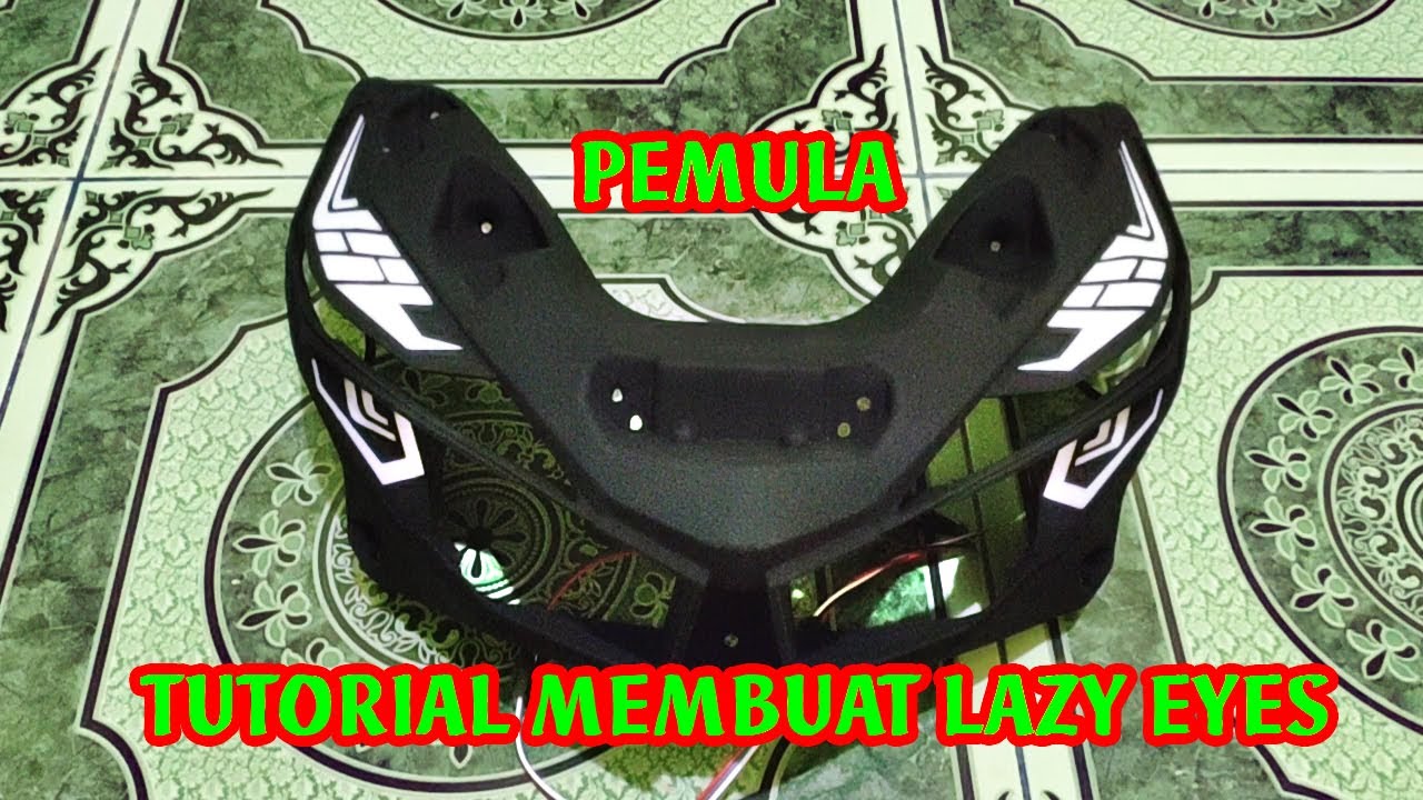 Tutorial Membuat Lazy Eyes Projector Vario