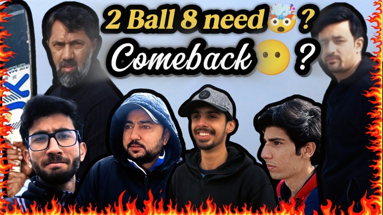 Series Decider Part 2 | Royal residencia Vs Ali spinner✨.Bowlers back with strength✅ 2 balls 8 need?