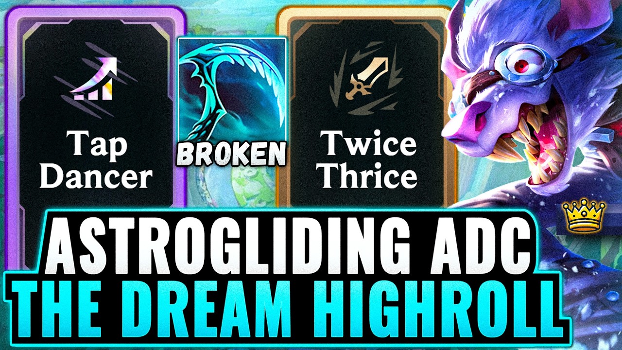 6+ Atk Speed and 2000+ Move Speed: Astrogliding Twitch Dream Roll | League Arena Gameplay