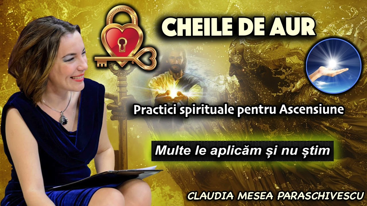 Cheile de Aur * Practici spirituale pentru Ascensiune * Multe le aplicam si nu stim