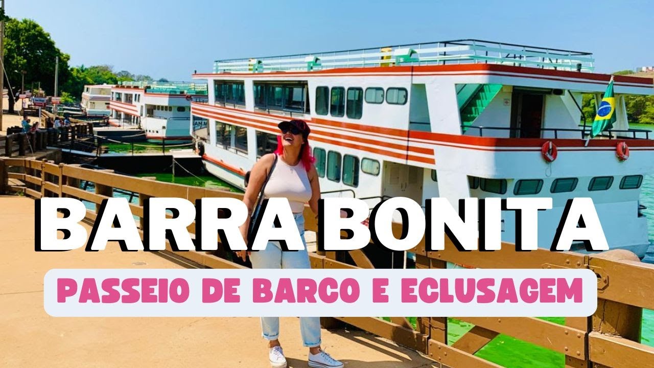 BARRA BONITA - SP I passeio de barco