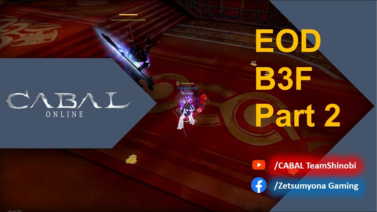 CABAL Online - EOD B3F Part 2