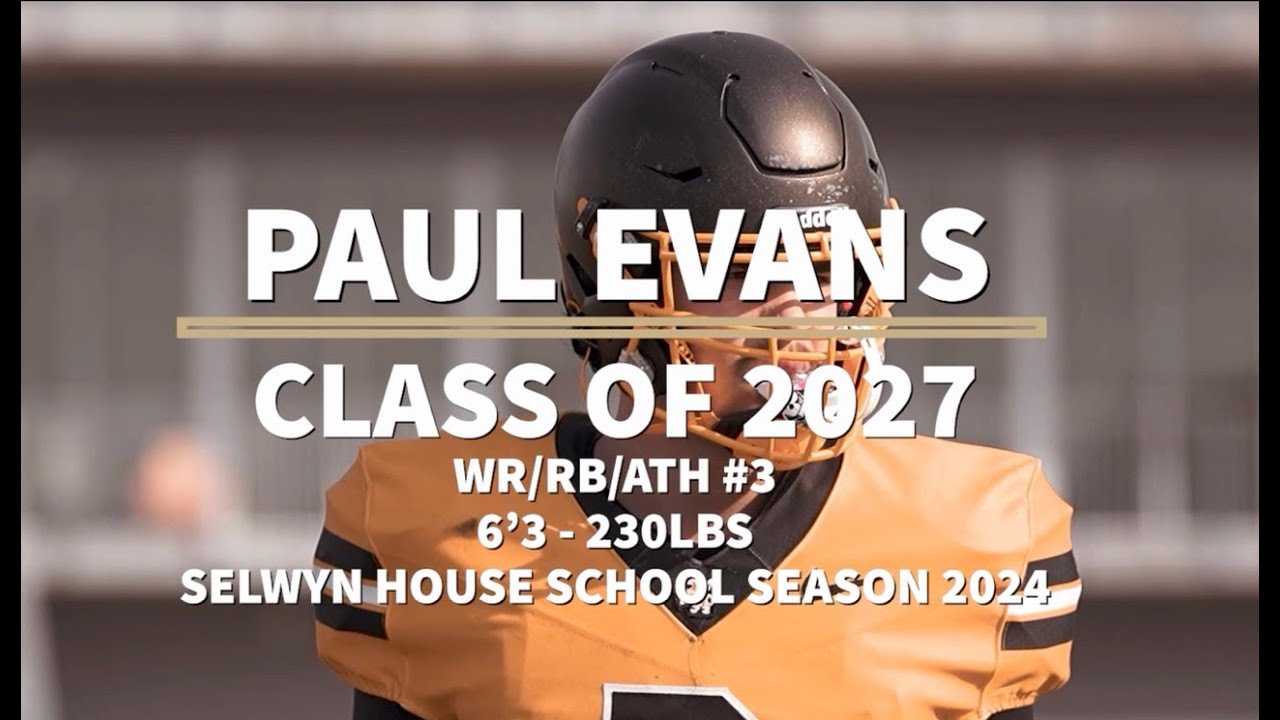 [REC/RB] PAUL EVANS - SELWYN HOUSE SCHOOL - SEASON 2024