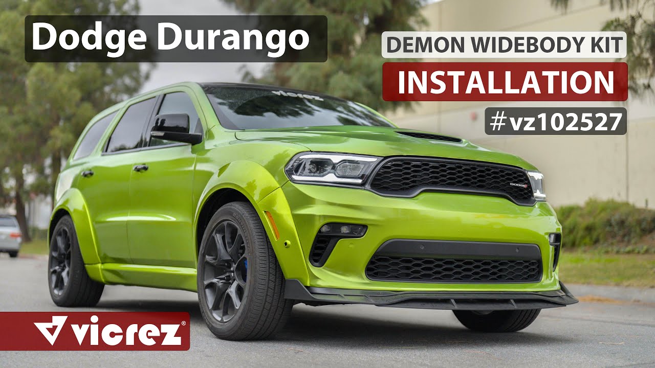 Комплект Vicrez Demon Widebody vz102527 | Dodge Durango Hellcat (УСТАНОВКА)