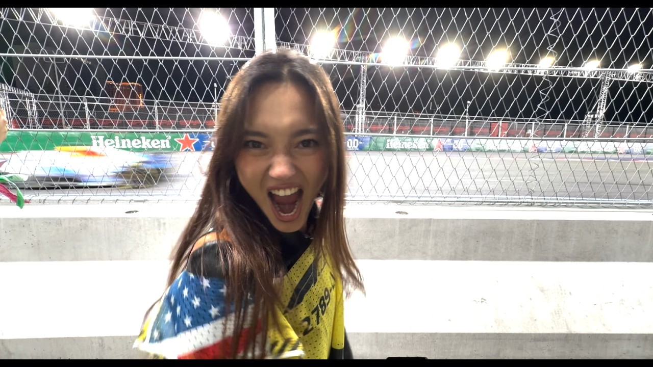 what happens in vegas  .... (f1 grandprix with louis vuitton)