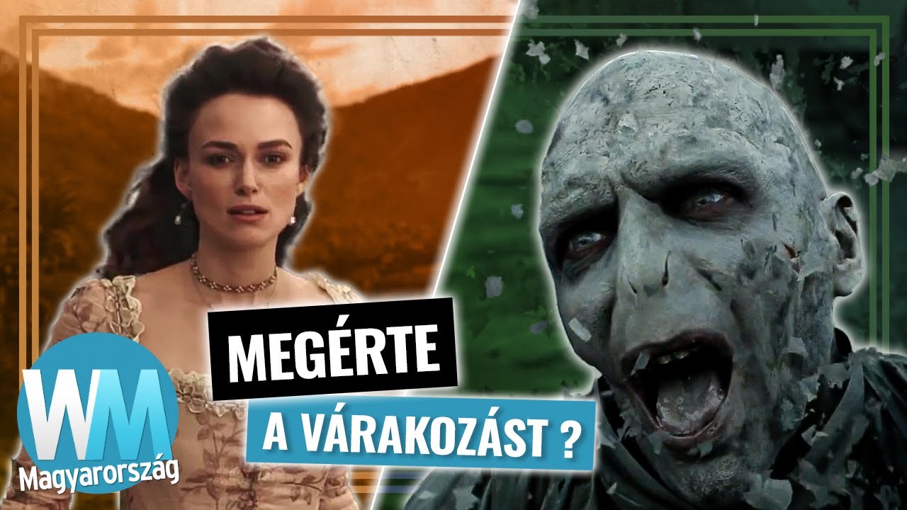 Top 10 filmes pillanat, amikre évekig vártunk