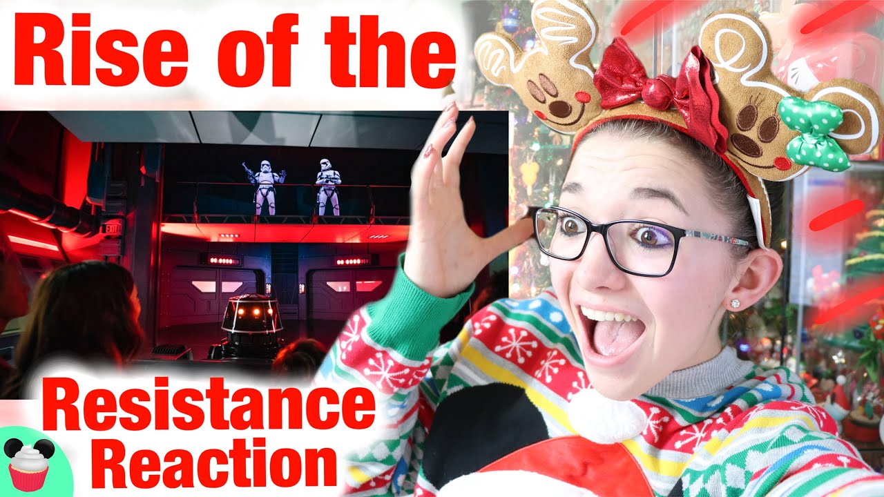 REACTION to Ride POV of Star Wars Rise of the Resistance Attraction at Disney’s Hollywood Studios!