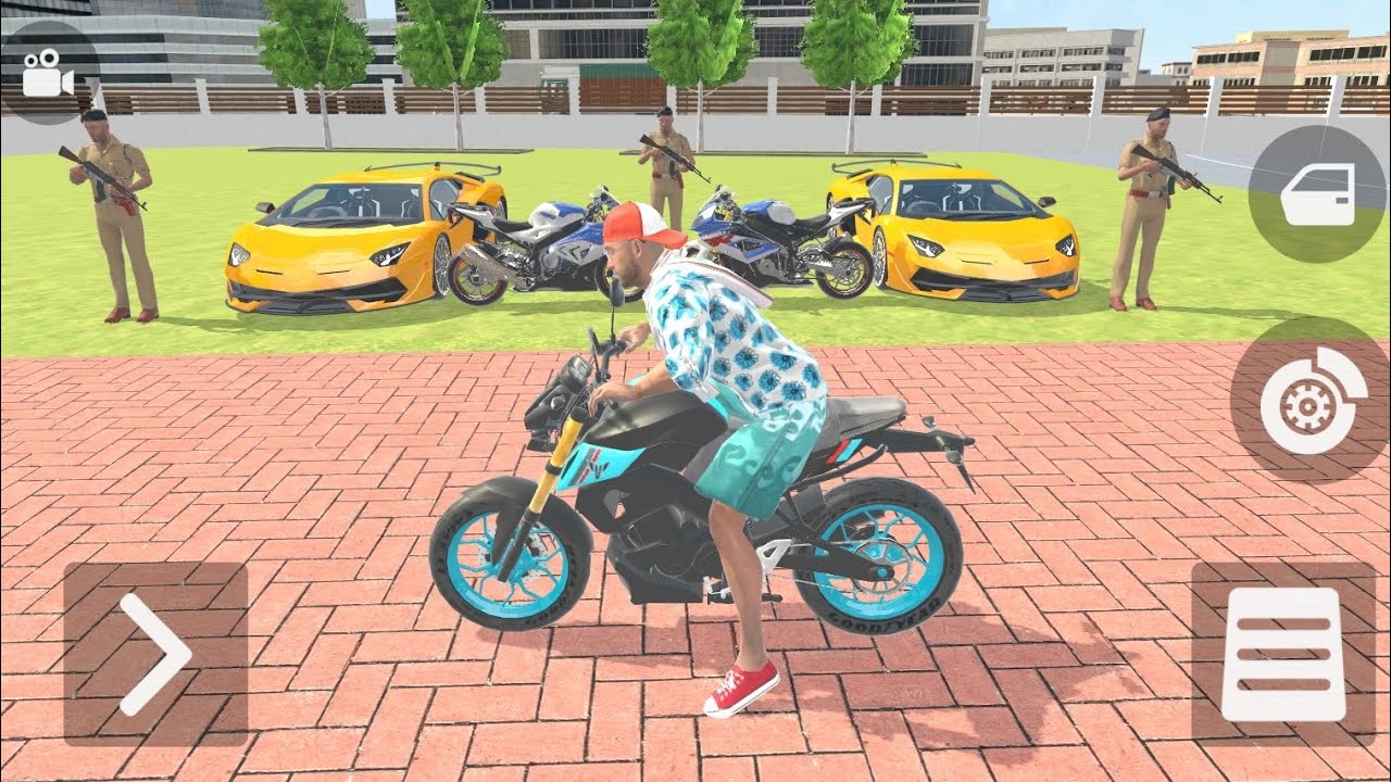 🎮 Franklin order by 2️⃣ Lamborghini 🚖 & 2️⃣ BMW 🏍️ in indian 🇮🇳 bike theft auto simulator 🎮