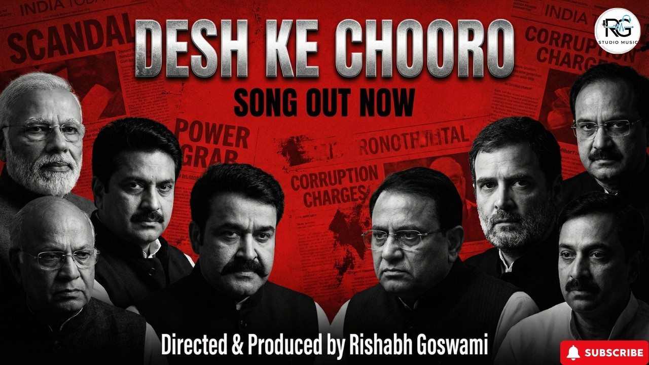 DESH KE CHOORO (Official Video) | Reality OF Indian Politics | #blackpolitics #indianpolitics