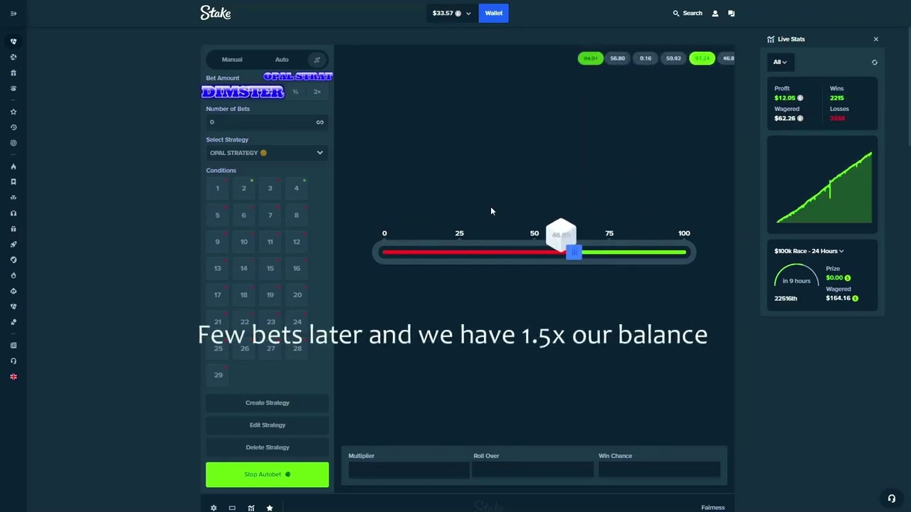 INSANE PROFITS WITH THIS CRAZY DICE STRATEGY FOR STAKE CHEAP RELIABLE SAFE STRATEGIES