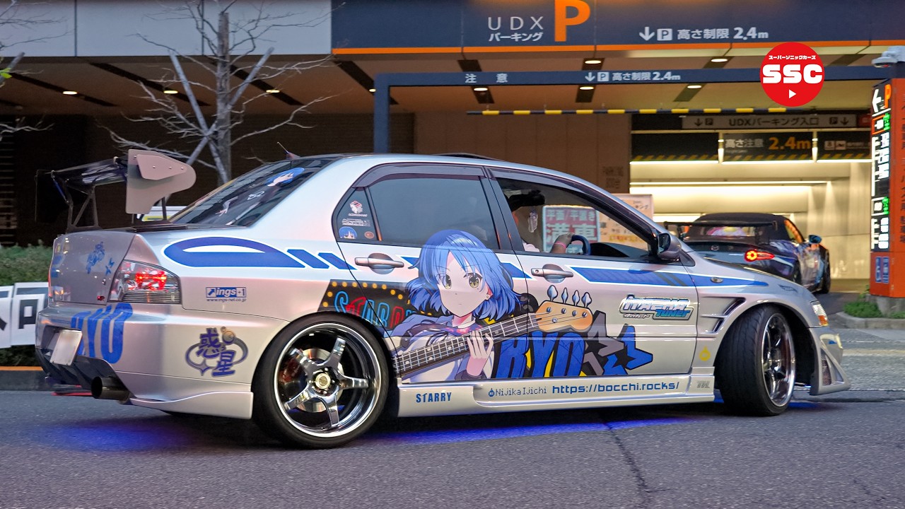 秋葉原が痛車で溢れてカオスです😆