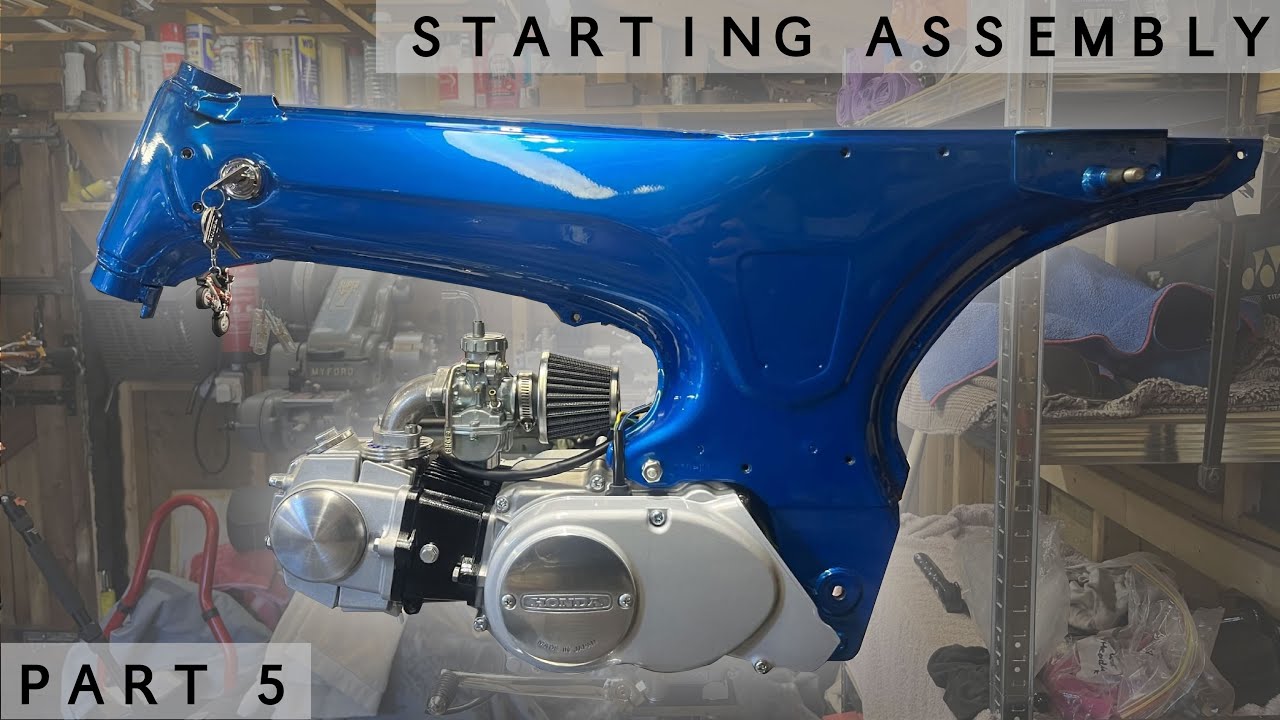 The Final Countdown: Assembly of my 1969 Honda CT70 - PART 5