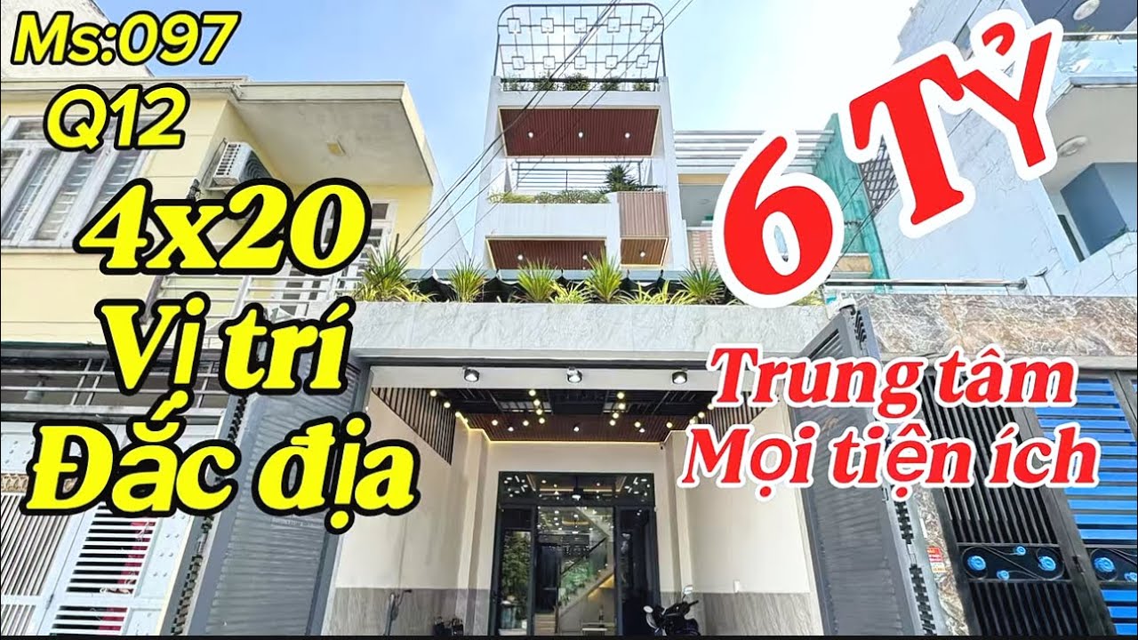 Nhà quận 12: SÁT CHỢ SÁT TRƯỜNG, ĐƯỢC BAO BỌC XUNG QUANH ĐỦ TIỆN ÍCH LUÔN Á