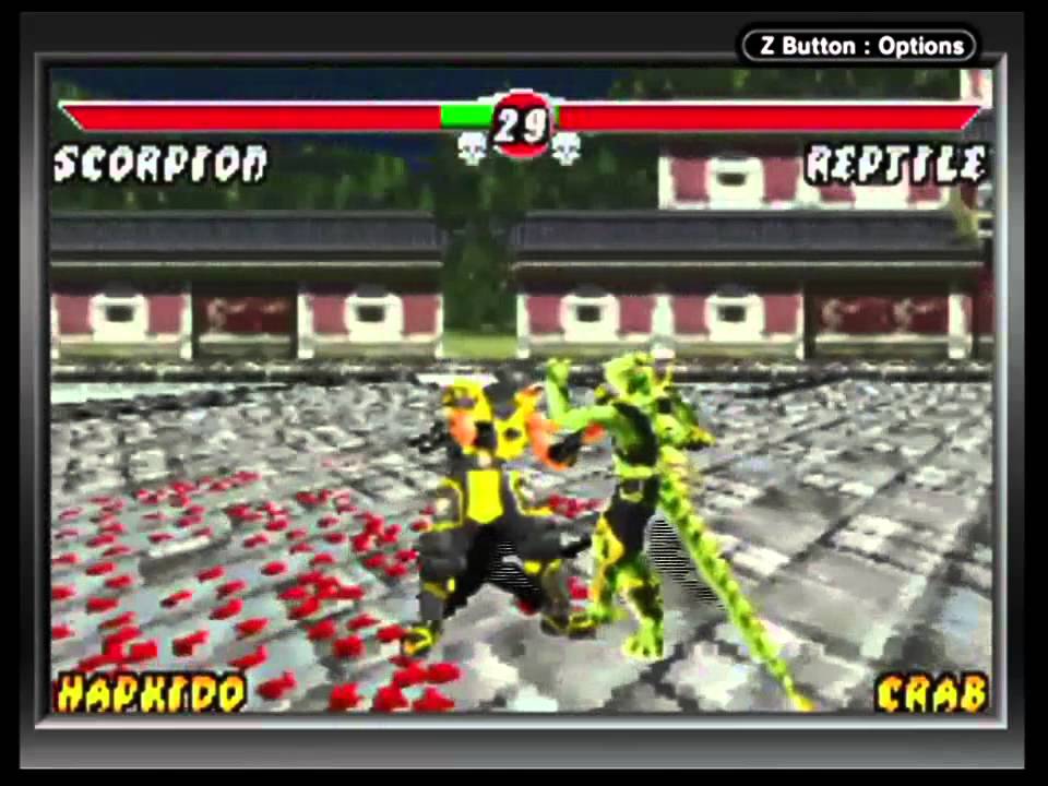 Mortal Kombat: Tournament Edition (Game Boy Advance) Arcade as Scorpion