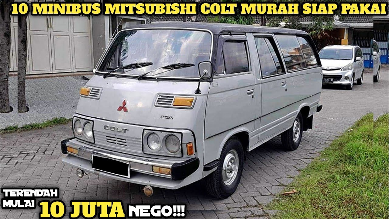 HARGA MINIBUS MITSUBISHI COLT BEKAS MURAH || MULAI 10 JUTA || TERBARU 2023 || JUAL BELI MOBIL
