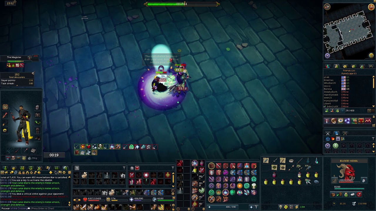 RS3 - 45s Magister with melee