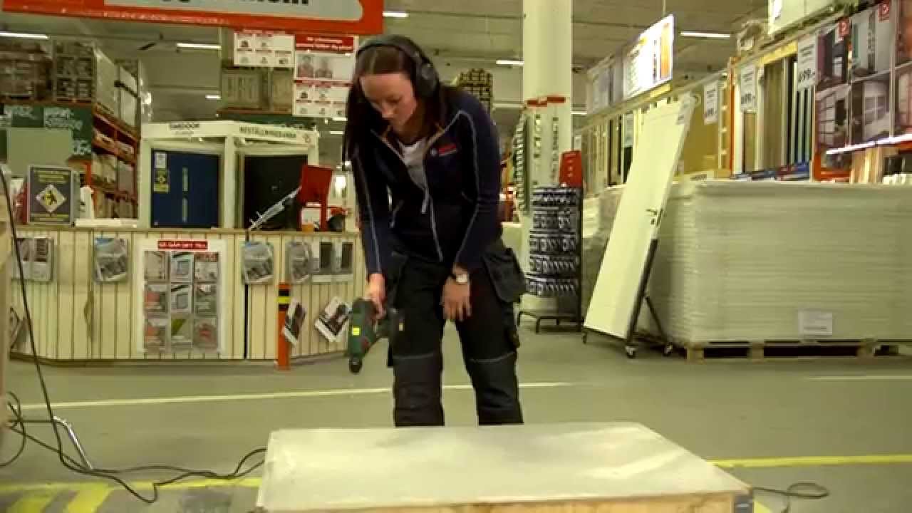 FixarTV | Arbetsteknik | Borra i Betong