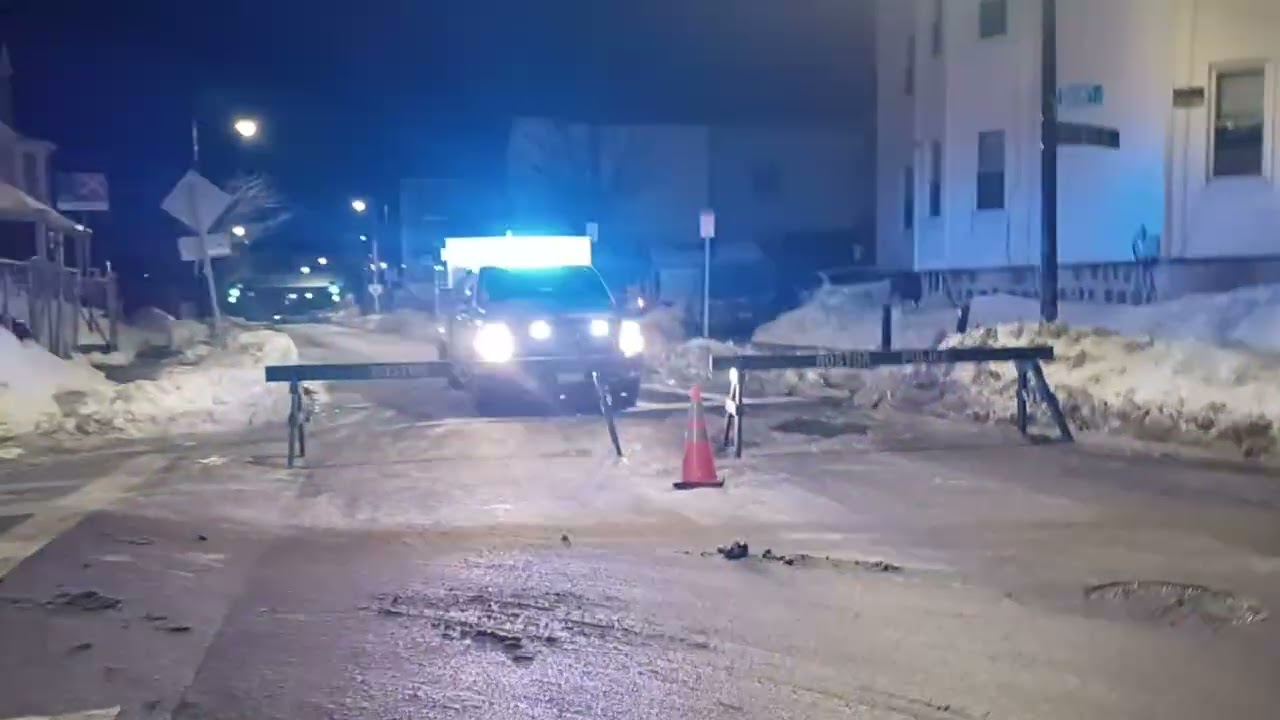 Прорыв водопровода на Колумбия-роуд. 30 января 2026 г.