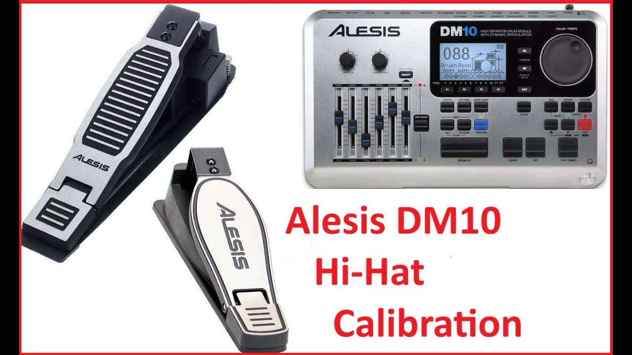 Alesis DM10 Drum Module Hi-Hat CALIBRATION manual