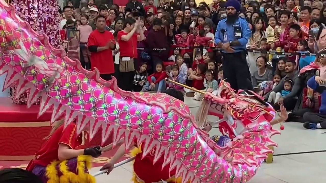 2024 Markville Mall, Dragon & Lion dance Happy Chinese new year!