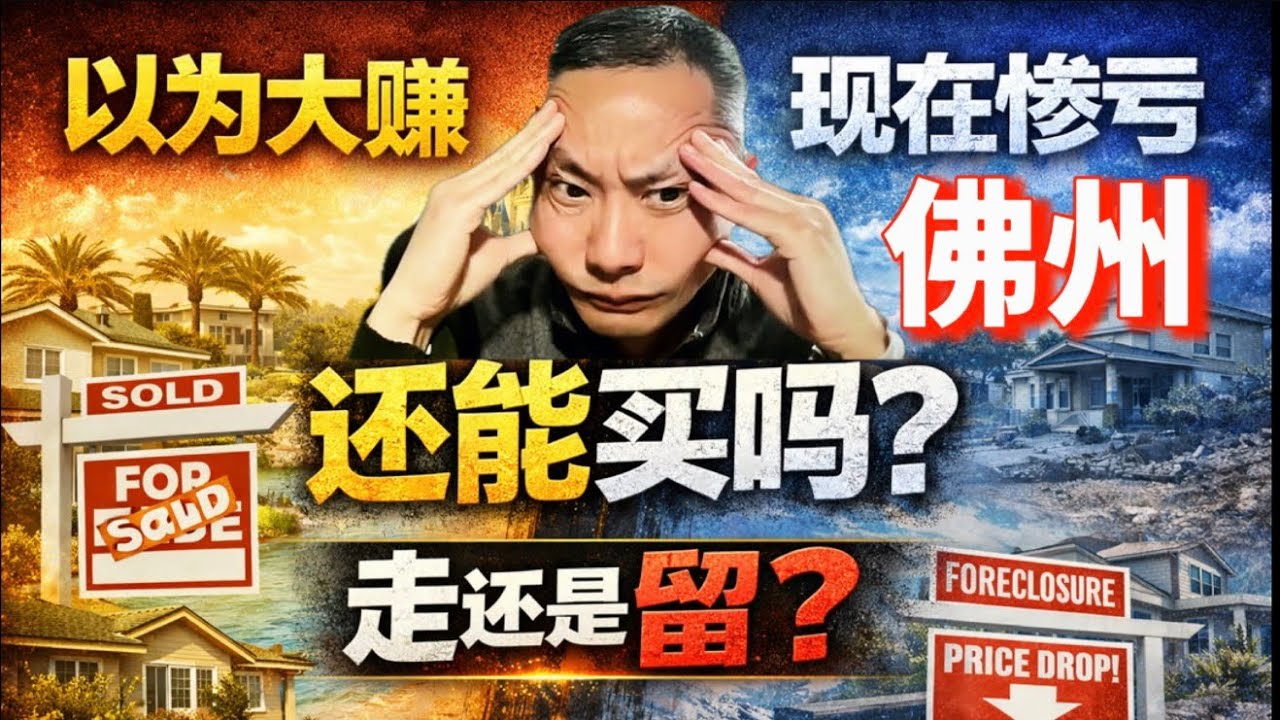 别在佛州接飞刀！100万别墅惨遭腰斩，真实情况比想象更糟