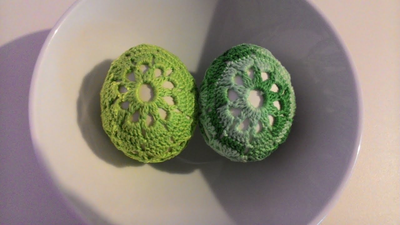 Háčkované velikonoční vajíčko 4 (crochet egg)