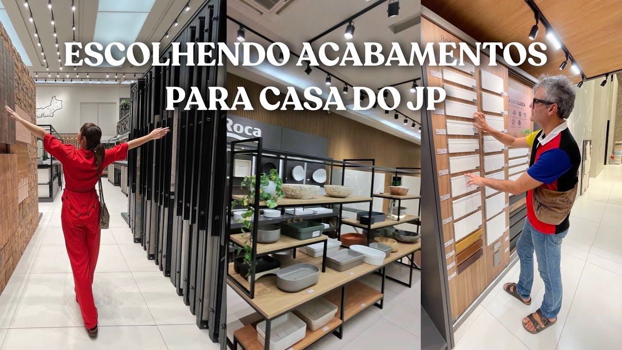 ESCOLHENDO ACABAMENTOS PARA A CASA DO MEU PAI 🏡 RODAPÉS SANTA LUZIA NA VILAREJO CONCEITO | VLOG 