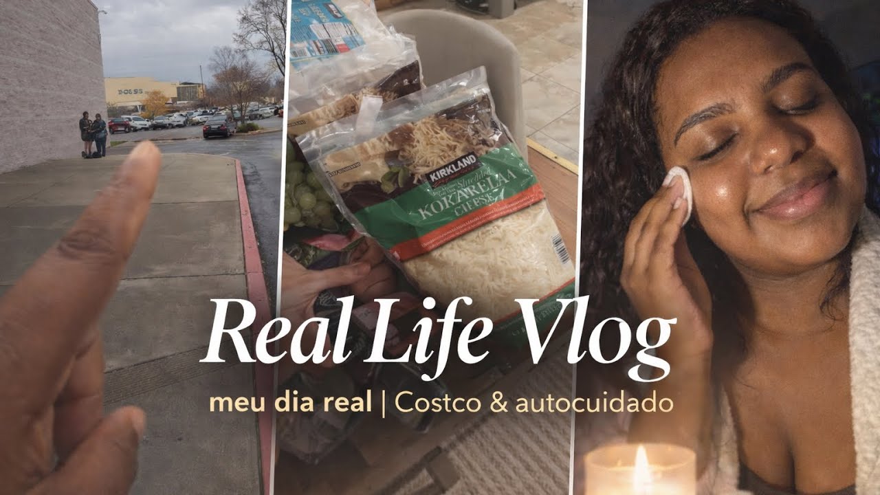 Minha vida real sem filtros | compras de Natal no Costco + autocuidado à noite
