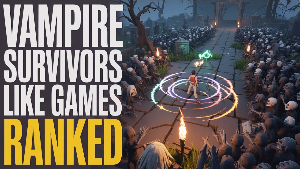 I Played 13 Games Like Vampire Survivors and Ranked Them