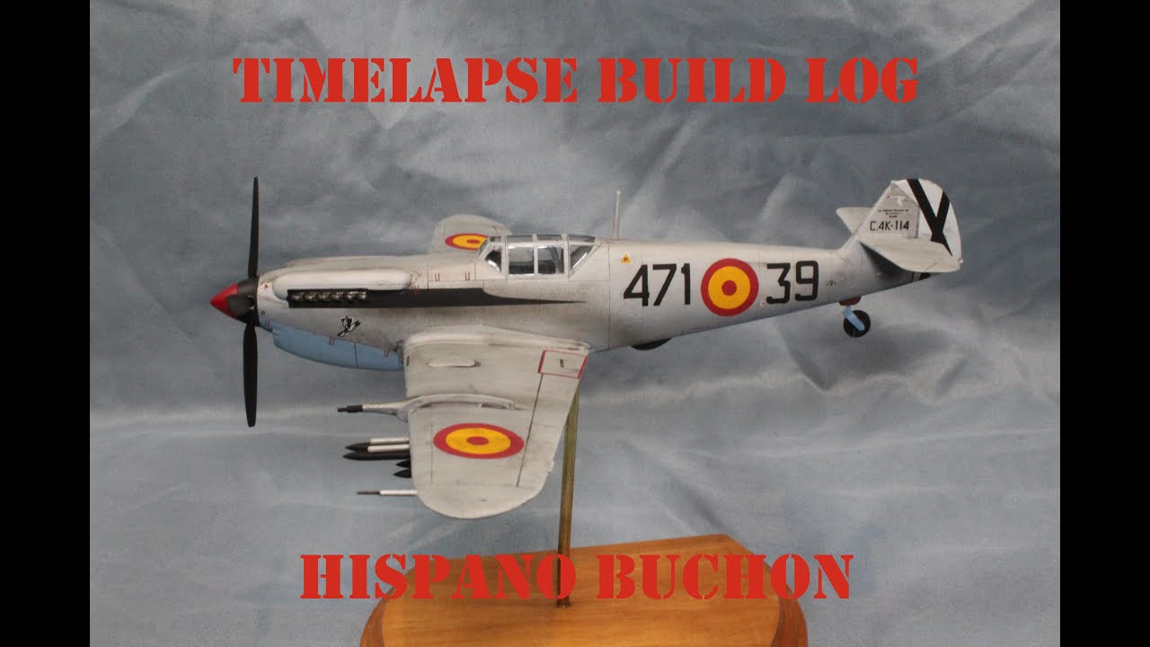 Hobbycraft 1/48 Hispano Buchon Timelapse